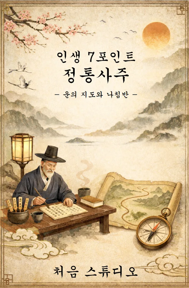 정통사주 결과지 표지